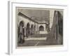 A Tennis Court in Algeria-null-Framed Giclee Print