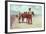 A Tense Moment-Frank Tenney Johnson-Framed Giclee Print