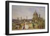 A Terrace Overlooking Florence from the Via Di Servi-Thomas Hartley Cromek-Framed Giclee Print