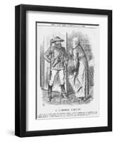A Terrible Threat!, 1884-Joseph Swain-Framed Giclee Print