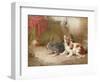 A Terrier and a King Charles Spaniel Scaring a Rat-George Armfield-Framed Giclee Print