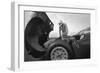 A Test Driver of the Alfa Romeo-Walter Mori-Framed Giclee Print