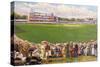 A Test Match at Lord's, England V Australia, C.1900-John Sutton-Stretched Canvas