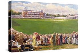 A Test Match at Lord's, England V Australia, C.1900-John Sutton-Stretched Canvas