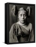 A Tewa Girl-null-Framed Stretched Canvas