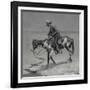 A Texas Pony, 1889-Frederic Remington-Framed Giclee Print