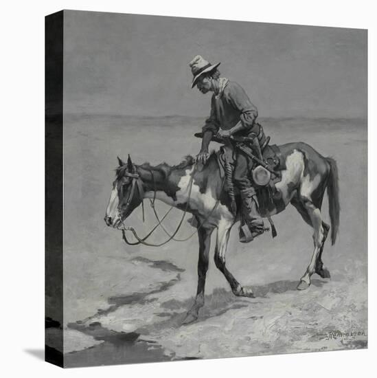 A Texas Pony, 1889-Frederic Remington-Stretched Canvas