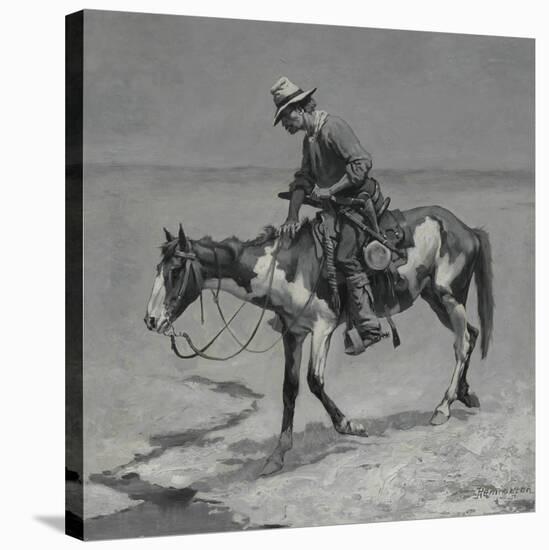 A Texas Pony, 1889-Frederic Remington-Stretched Canvas