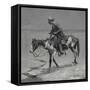 A Texas Pony, 1889-Frederic Remington-Framed Stretched Canvas