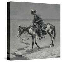 A Texas Pony, 1889-Frederic Remington-Stretched Canvas