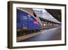 A Tgv Awaits Departure at Gare De L'Est in Paris, France, Europe-Julian Elliott-Framed Photographic Print