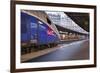 A Tgv Awaits Departure at Gare De L'Est in Paris, France, Europe-Julian Elliott-Framed Photographic Print