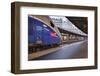 A Tgv Awaits Departure at Gare De L'Est in Paris, France, Europe-Julian Elliott-Framed Photographic Print