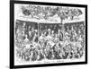 A Theatre Audience-null-Framed Giclee Print
