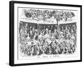 A Theatre Audience-null-Framed Giclee Print