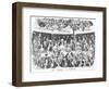 A Theatre Audience-null-Framed Giclee Print