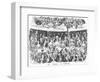 A Theatre Audience-null-Framed Giclee Print