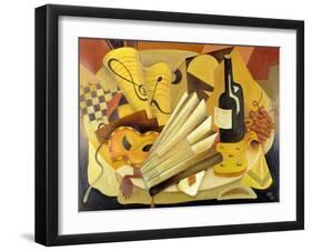 A Theatrical Dinner, 1998-Carolyn Hubbard-Ford-Framed Giclee Print