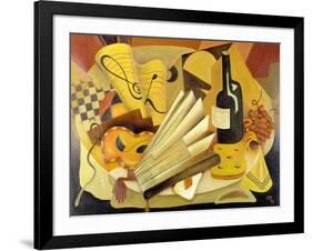 A Theatrical Dinner, 1998-Carolyn Hubbard-Ford-Framed Giclee Print