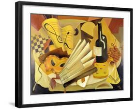 A Theatrical Dinner, 1998-Carolyn Hubbard-Ford-Framed Giclee Print