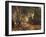 A Thicket of Roe Deer at the Stream of Plaisir Fontaine-Gustave Courbet-Framed Giclee Print