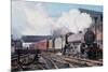 A 'Thompson' B1 Class Moving Empty Stock on a Cold February Morning, 1998-David Nolan-Mounted Giclee Print