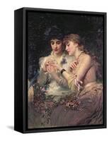 A Thorn Amidst Roses, C.1887-James Sant-Framed Stretched Canvas