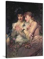A Thorn Amidst Roses, C.1887-James Sant-Stretched Canvas