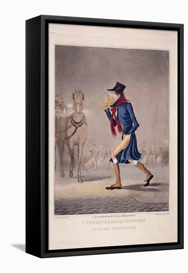 A Thoroughbred November and London Particular, 1827-George Hunt-Framed Stretched Canvas