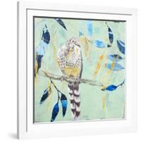 A Thoughtful Wattlebird-Trudy Rice-Framed Art Print