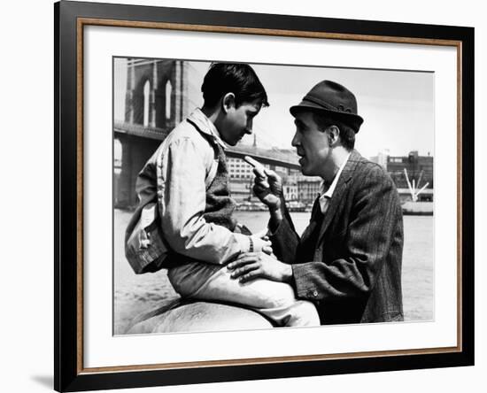 A Thousand Clowns, Barry Gordon, Jason Robards, Jr., 1965-null-Framed Photo