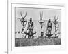 A Three Weeks' Shoot on the Guaso Nyiro, from 'Big Game Shooting on the Equator', 1908-Francis Arthur Dickinson-Framed Giclee Print