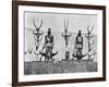 A Three Weeks' Shoot on the Guaso Nyiro, from 'Big Game Shooting on the Equator', 1908-Francis Arthur Dickinson-Framed Giclee Print