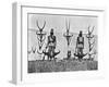 A Three Weeks' Shoot on the Guaso Nyiro, from 'Big Game Shooting on the Equator', 1908-Francis Arthur Dickinson-Framed Giclee Print