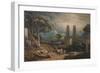 A Thunder Storm, 1817-1818 (Pencil, W/C & Gouache on Paper)-John Varley-Framed Giclee Print