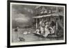 A Thunderstorm on the River-Robert Walker Macbeth-Framed Giclee Print