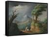 A Thunderstorm-William II Hilton-Framed Stretched Canvas