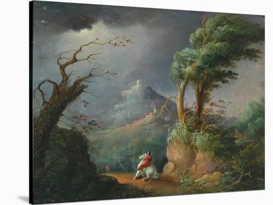 A Thunderstorm-William II Hilton-Stretched Canvas