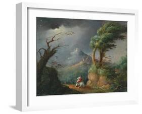 A Thunderstorm-William II Hilton-Framed Giclee Print