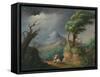 A Thunderstorm-William II Hilton-Framed Stretched Canvas