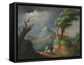 A Thunderstorm-William II Hilton-Framed Stretched Canvas