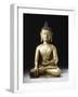 A Tibetan Bronze Figure of Buddha Sakyamuni, Late 13th Century-null-Framed Giclee Print