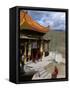 A Tibetan Nunnery at Garze, Sichuan Province, China-Occidor Ltd-Framed Stretched Canvas