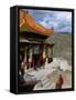 A Tibetan Nunnery at Garze, Sichuan Province, China-Occidor Ltd-Framed Stretched Canvas