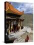 A Tibetan Nunnery at Garze, Sichuan Province, China-Occidor Ltd-Stretched Canvas