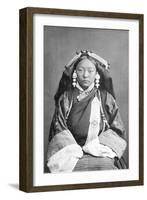 A Tibetan Woman, C1910-null-Framed Giclee Print