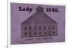 A ticket of admission for a lady to Surrey Chapel, Blackfriars Road, Southwark, London, 1848-Anon-Framed Giclee Print