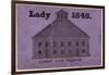 A ticket of admission for a lady to Surrey Chapel, Blackfriars Road, Southwark, London, 1848-Anon-Framed Giclee Print