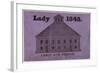 A ticket of admission for a lady to Surrey Chapel, Blackfriars Road, Southwark, London, 1848-Anon-Framed Giclee Print