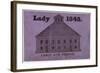 A ticket of admission for a lady to Surrey Chapel, Blackfriars Road, Southwark, London, 1848-Anon-Framed Giclee Print